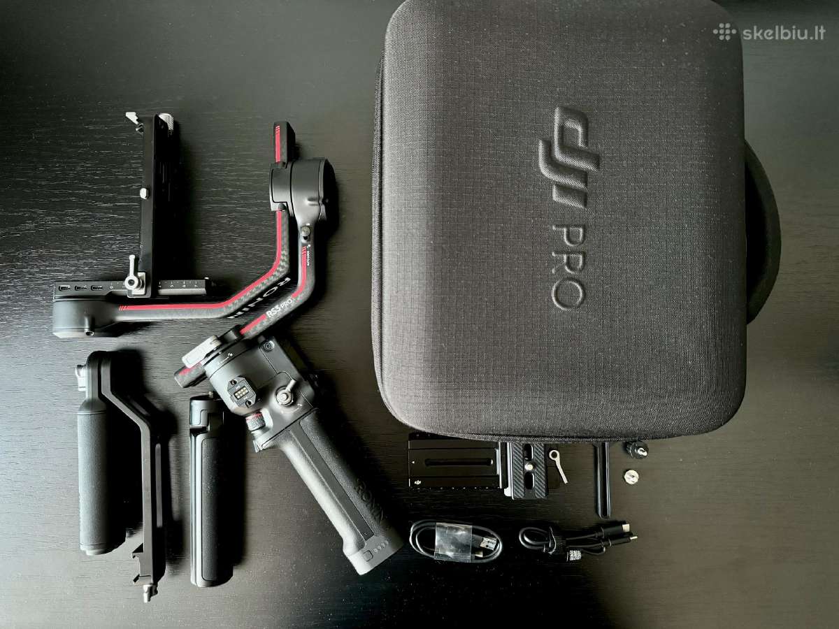 Dji Rs3 pro stabilizatorius - Skelbiu.lt