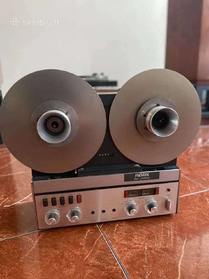 Revox A77 juostinis magnetofonas (19/38 greitis) - Skelbiu.lt