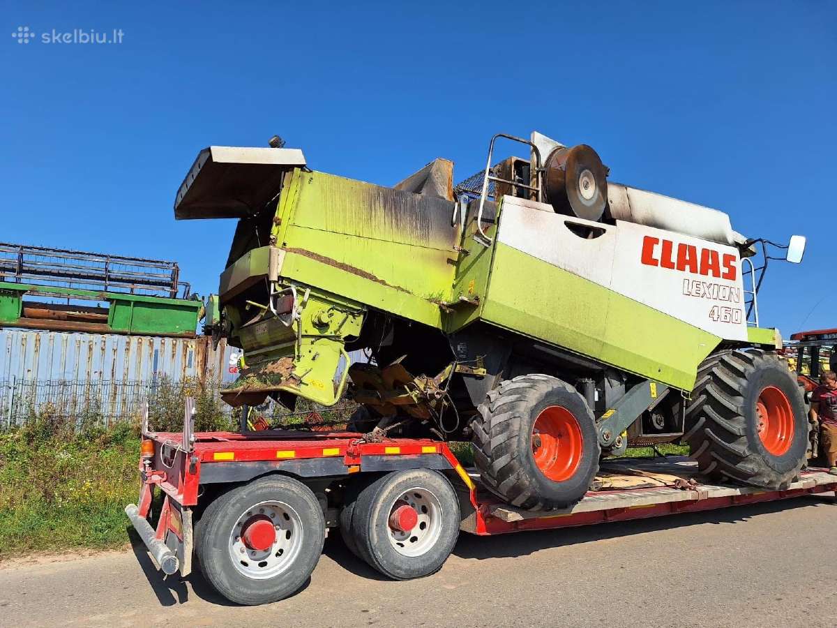 Kombainas Claas Lexion 460 ardomas dalimis - nuotraukos Nr. 2