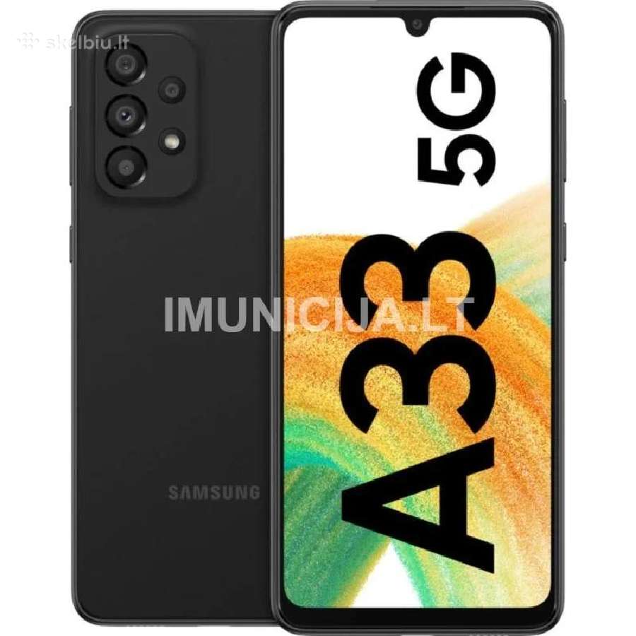 Samsung Galaxy A33 5G + 3 mėn. garantija