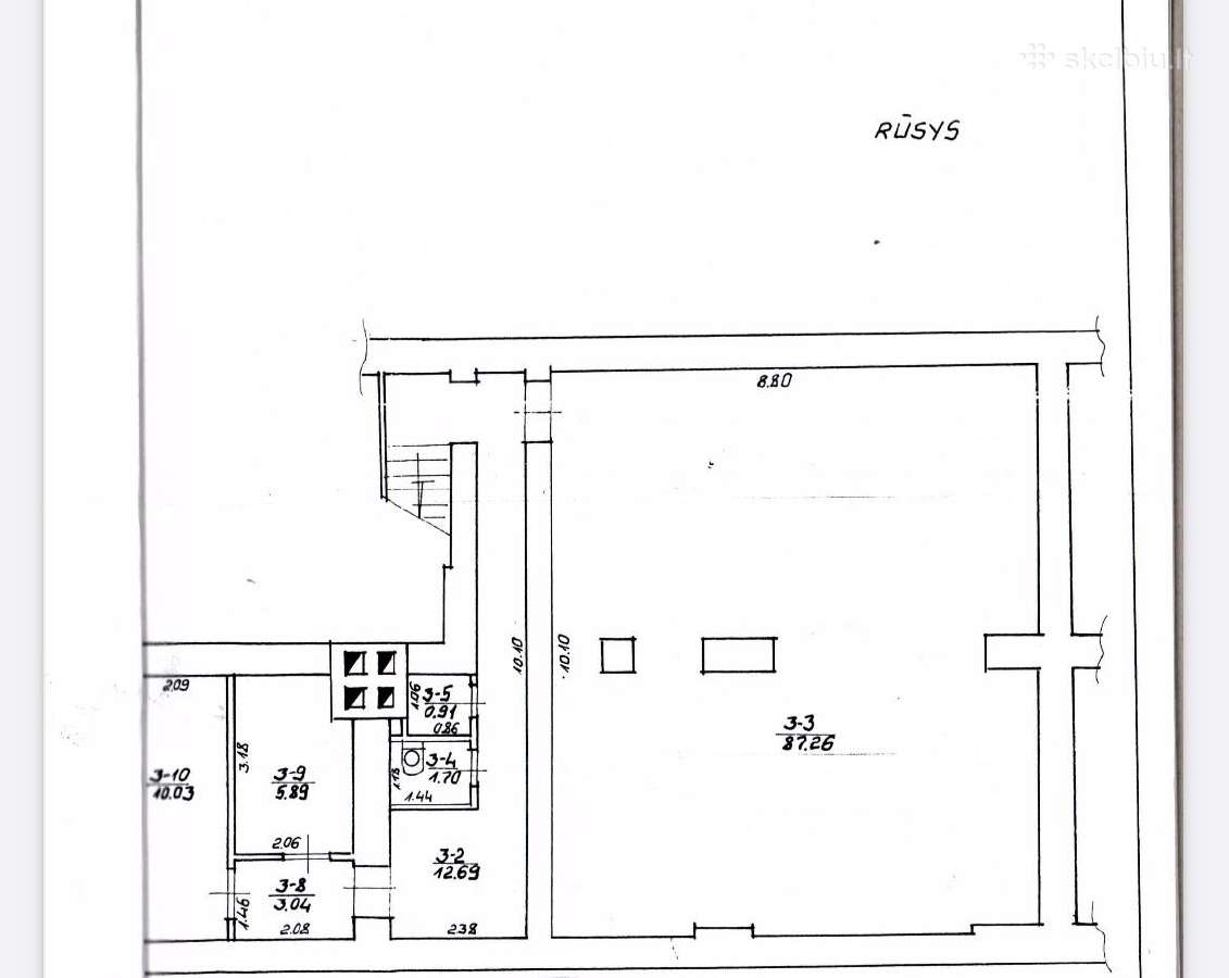 Išnuomojamos Komercinės patalpos Panevėžio centre - nuotraukos Nr. 16