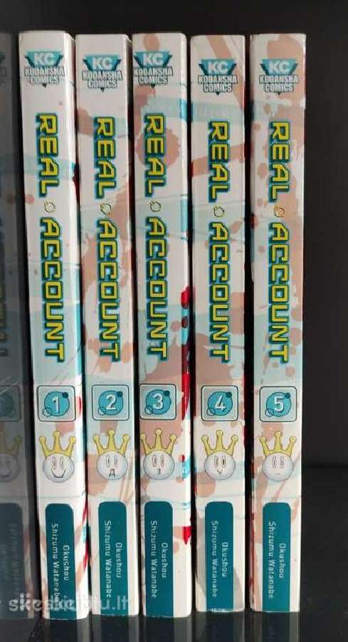 Real account manga 1-5 vol