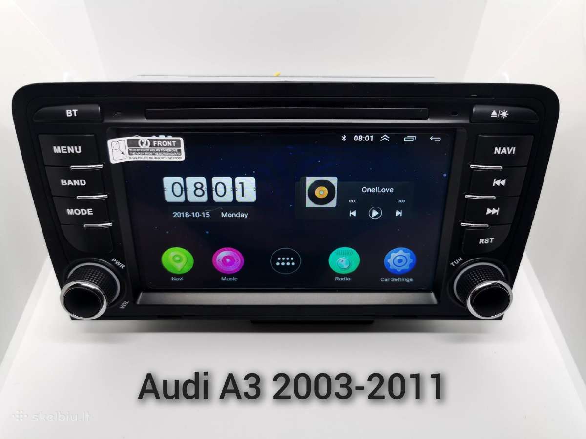 Naujos Audi android multimedijos A4, A3, A6