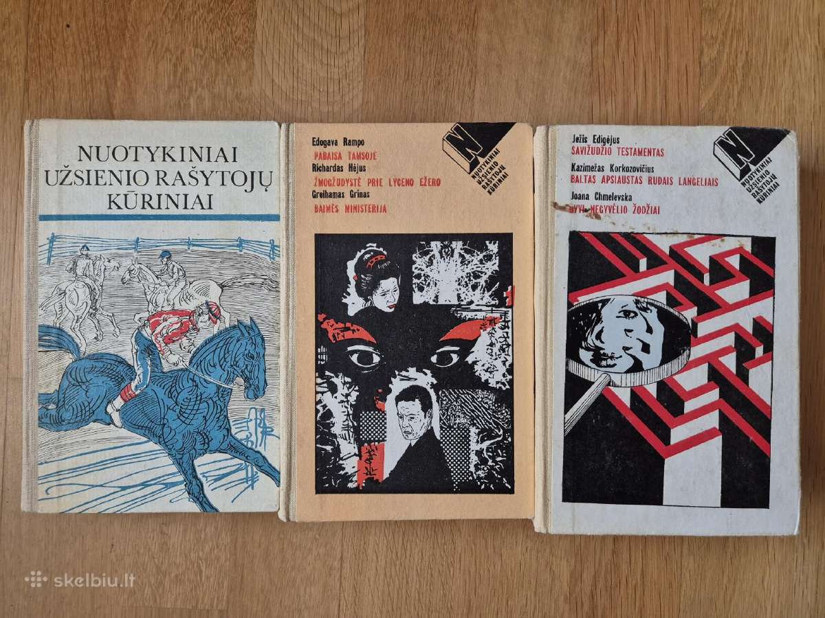 Knygos Nuotykiniai užsienio rašytojų kūriniai - nuotraukos Nr. 2
