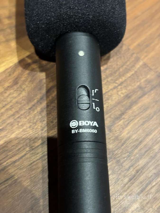 Kryptinis mikrofonas boya by-bm6060 - nuotraukos Nr. 4