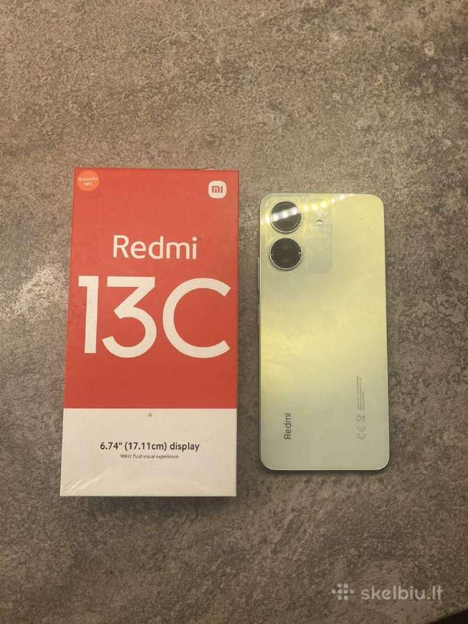 Telefonas Redmi 13c - Skelbiu.lt