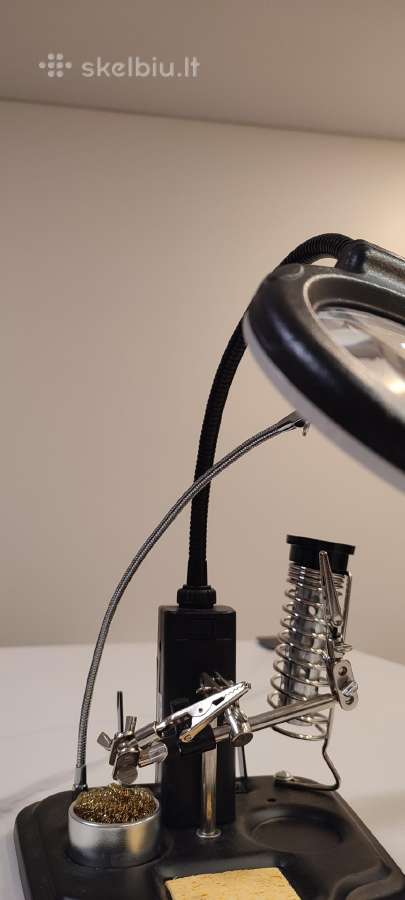 Lūpa, pagalbinė ranka su LED apšvietimu - nuotraukos Nr. 4