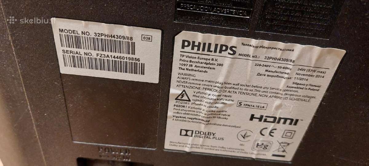 Philips LED 32 - Skelbiu.lt