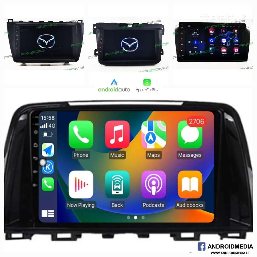 Mazda android multimedijos / Multimedia