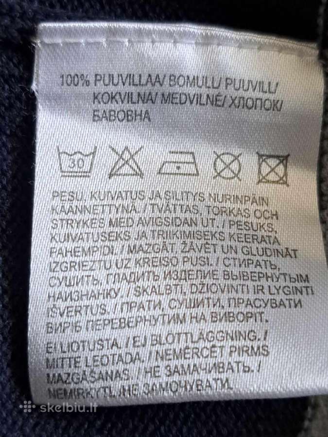 Vyriškas plonas megztinis V formos apykakle - nuotraukos Nr. 6