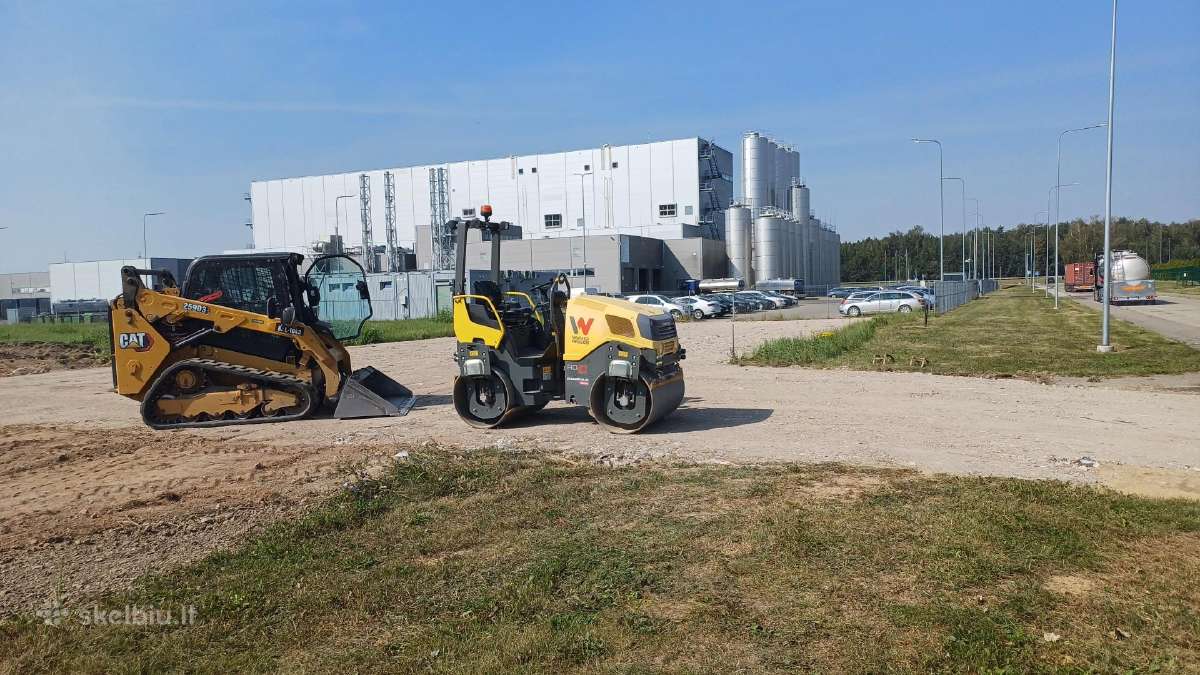 Bobcat nuoma Kaunas , Bobkat lyginimo darbai Kaune - nuotraukos Nr. 18