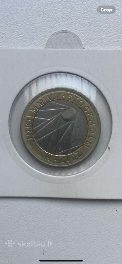 Parduodu 2012-2014m. Suomijos 5€ progines monetas - nuotraukos Nr. 13