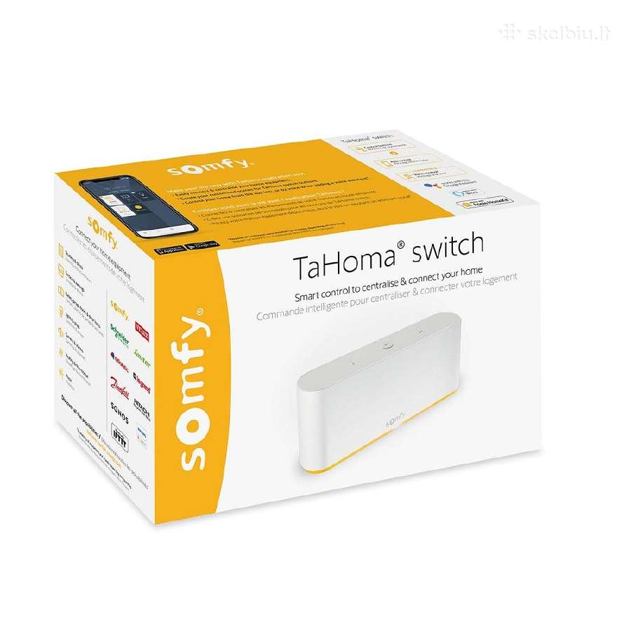Tahoma® switch Išmanusis valdymas, skirtas central