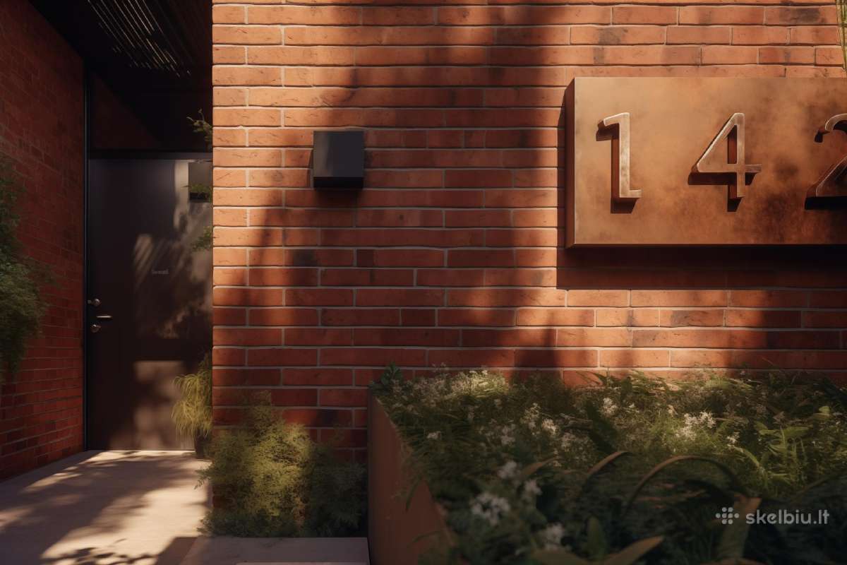 Corten rūdinto metalo namo numeriai - nuotraukos Nr. 4