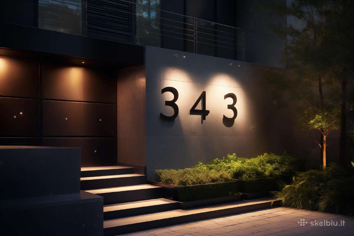 Corten rūdinto metalo namo numeriai - nuotraukos Nr. 7