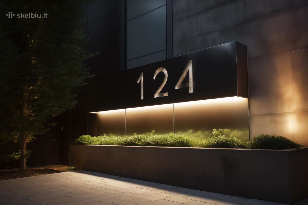 Corten rūdinto metalo namo numeriai - nuotraukos Nr. 12