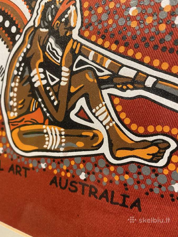 Paveikslas australietiskais motyvais - nuotraukos Nr. 7