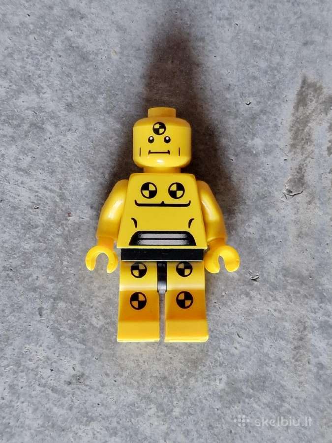 Crash Test Dummy Series 1 Lego minifigūrėlė