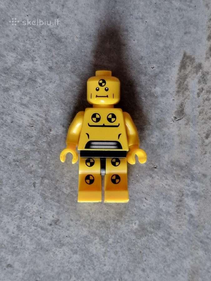 Crash Test Dummy Series 1 Lego minifigūrėlė - nuotraukos Nr. 3