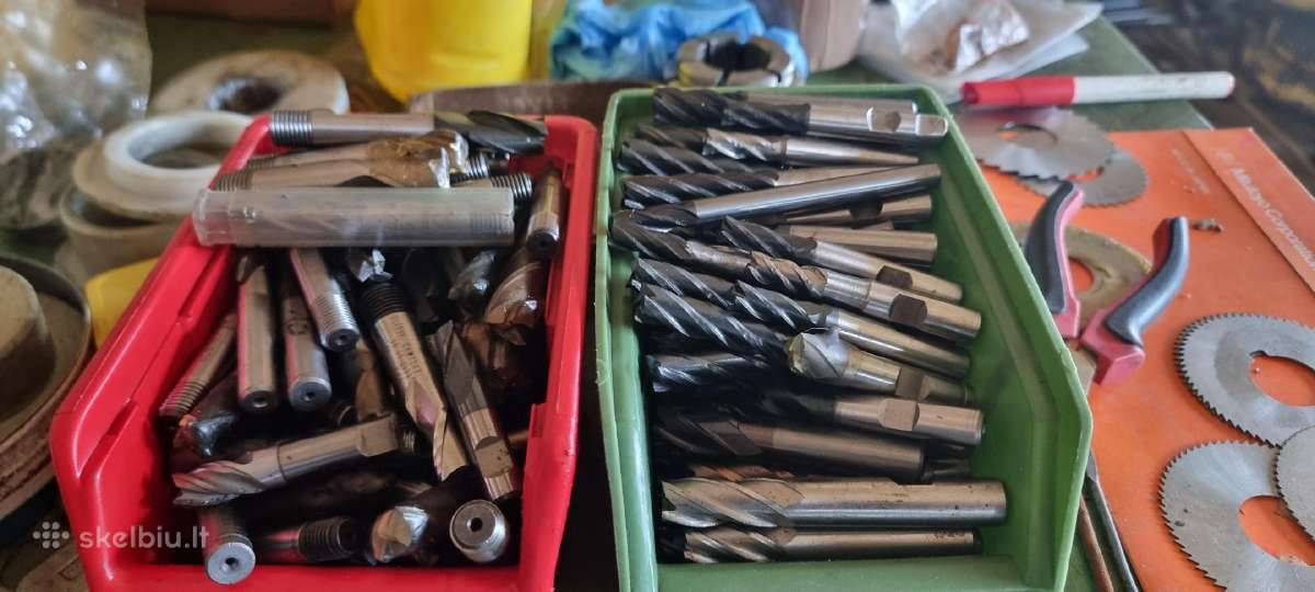 Viskas Metalo apdirbimui Pigiau, grąžtai, frezos - nuotraukos Nr. 24