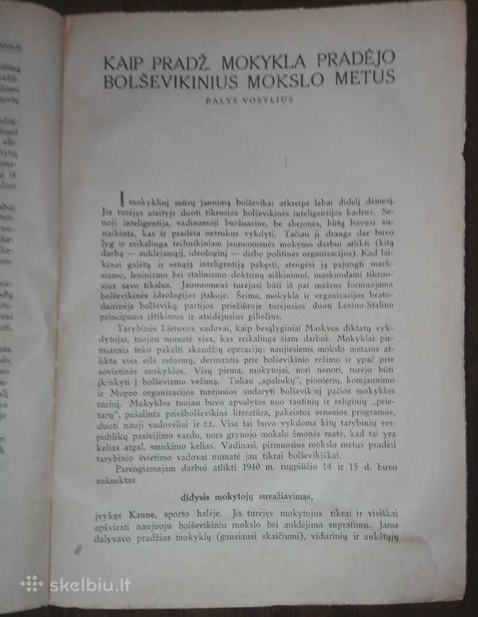 1826. Lietuvių Archyvas Bolševizmo Metai - nuotraukos Nr. 10