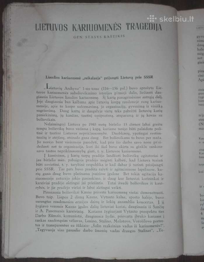 1826. Lietuvių Archyvas Bolševizmo Metai - nuotraukos Nr. 14