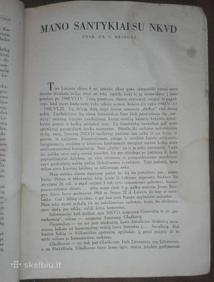1826. Lietuvių Archyvas Bolševizmo Metai - nuotraukos Nr. 17