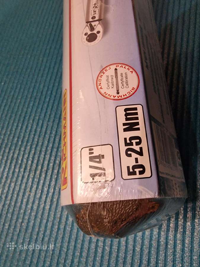 Naujas dinamometrinis raktas 1/4 5-25 Nm - nuotraukos Nr. 3
