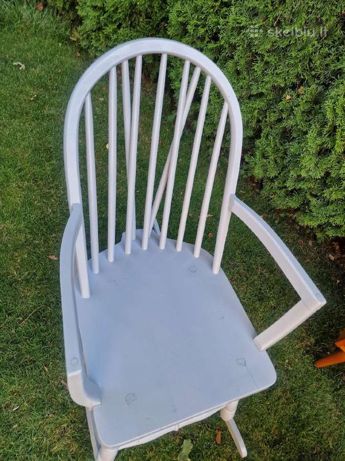 Vintažinis mid century supamas krėslas - nuotraukos Nr. 4