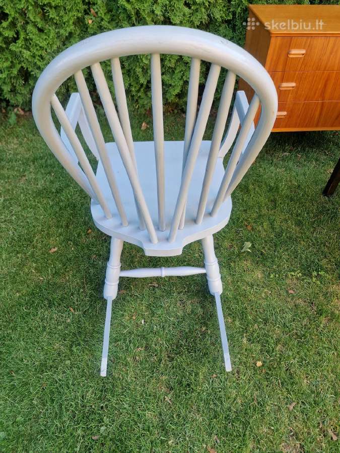 Vintažinis mid century supamas krėslas - nuotraukos Nr. 9