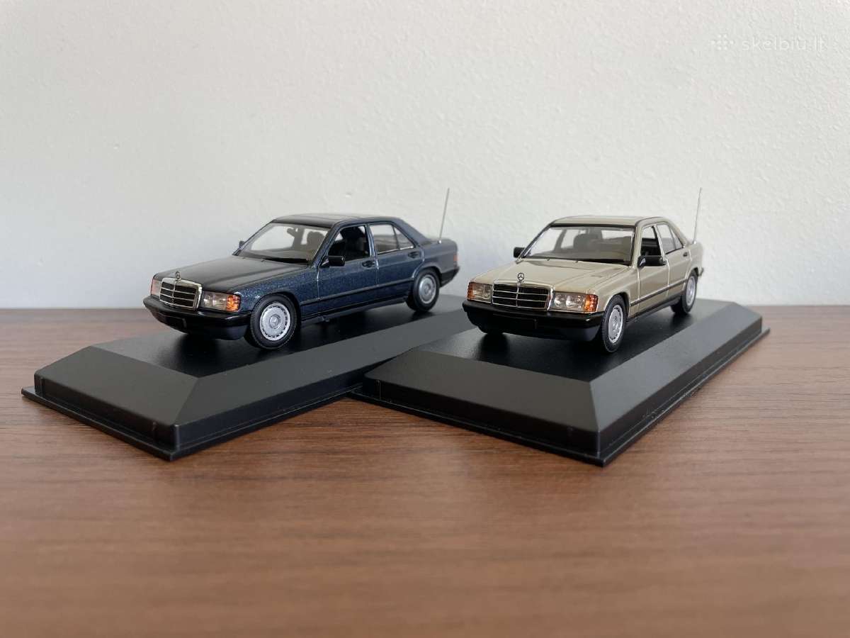 Parduodu Mercedes Benz 190e 1/43 modeliukus