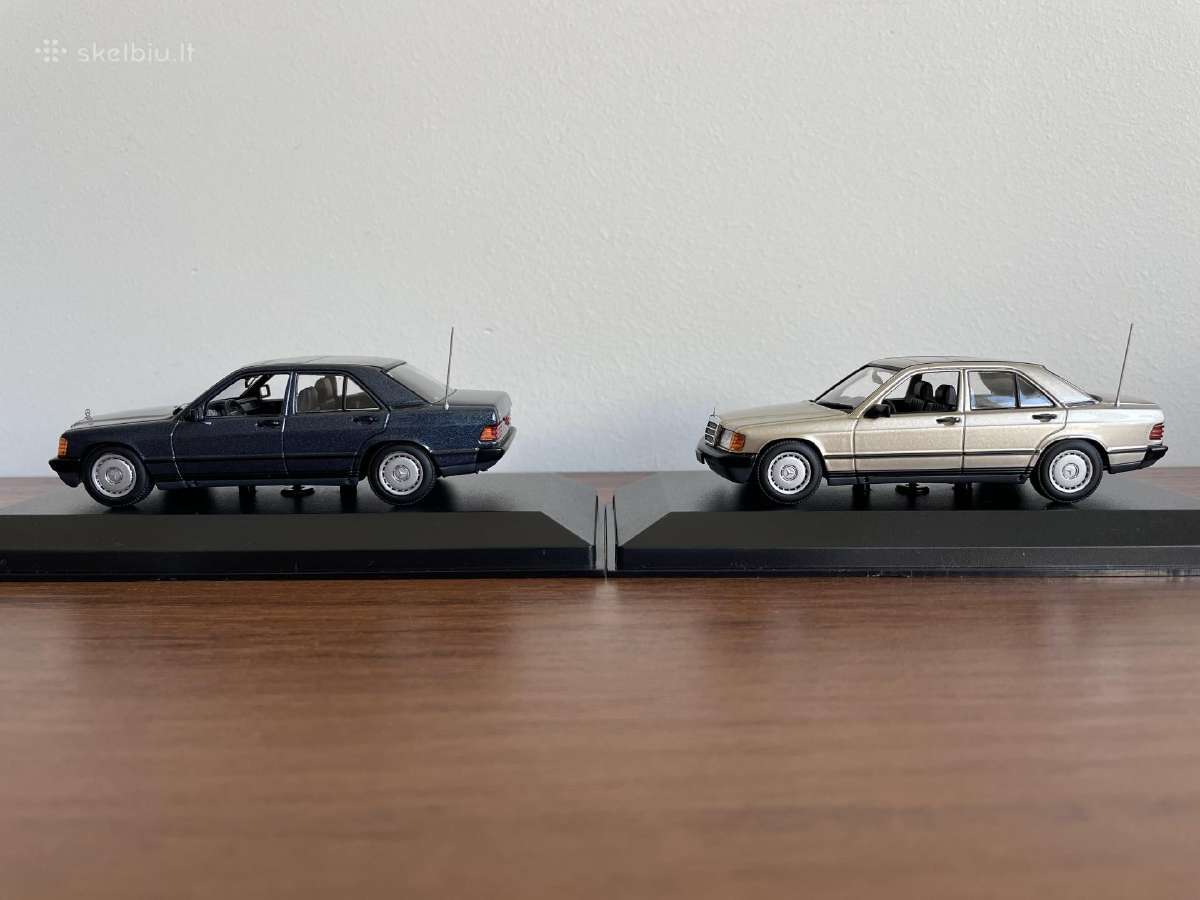 Parduodu Mercedes Benz 190e 1/43 modeliukus - nuotraukos Nr. 2