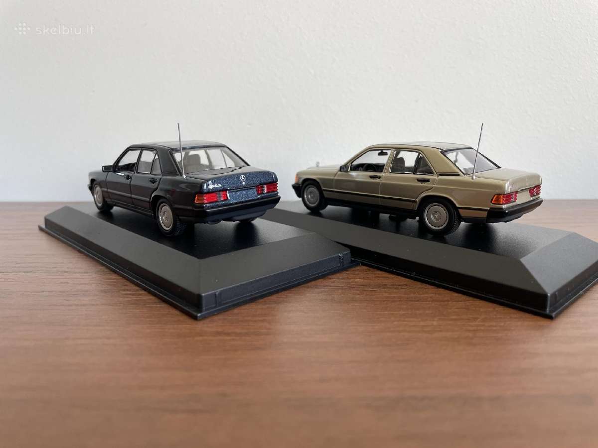 Parduodu Mercedes Benz 190e 1/43 modeliukus - nuotraukos Nr. 3