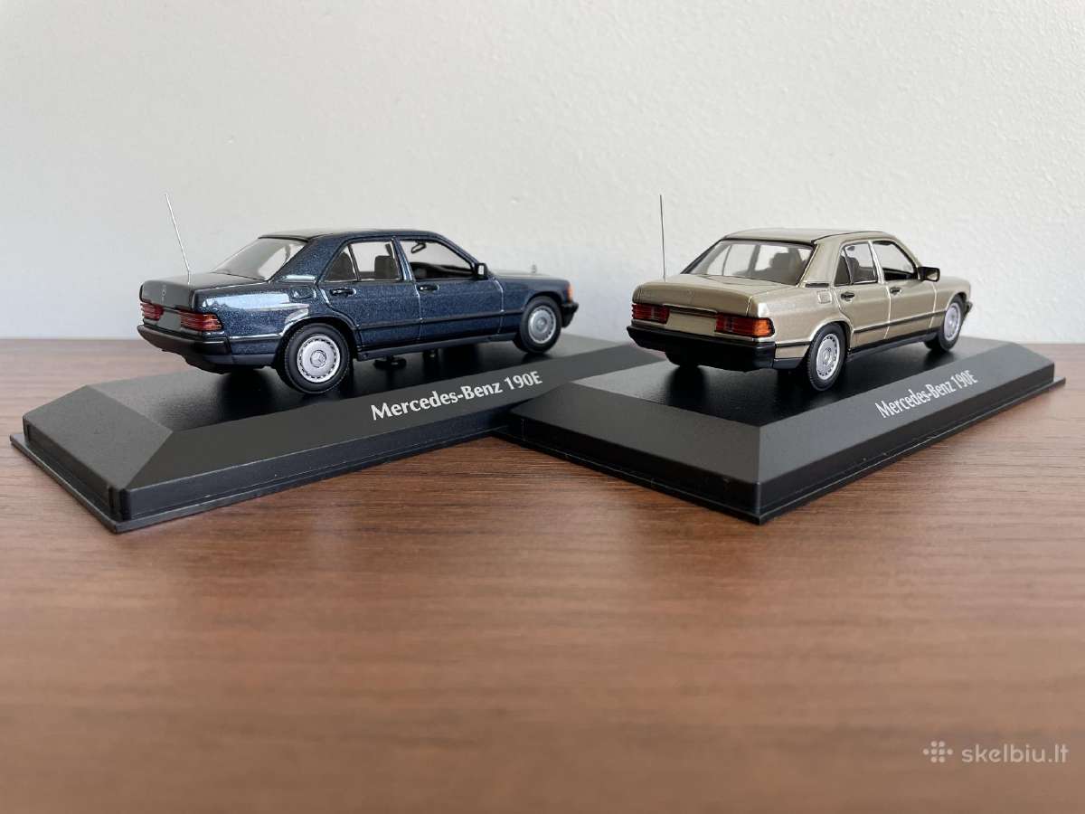 Parduodu Mercedes Benz 190e 1/43 modeliukus - nuotraukos Nr. 5