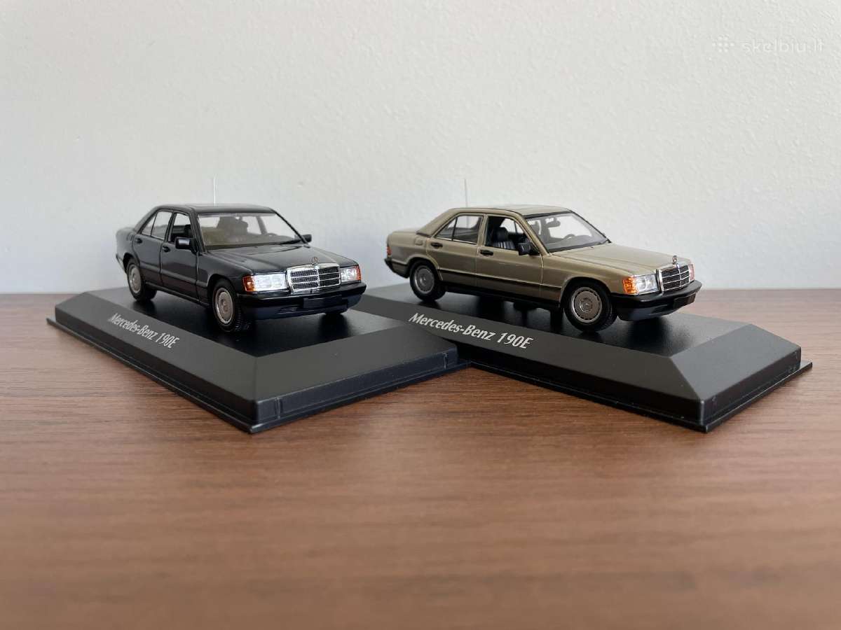 Parduodu Mercedes Benz 190e 1/43 modeliukus - nuotraukos Nr. 6