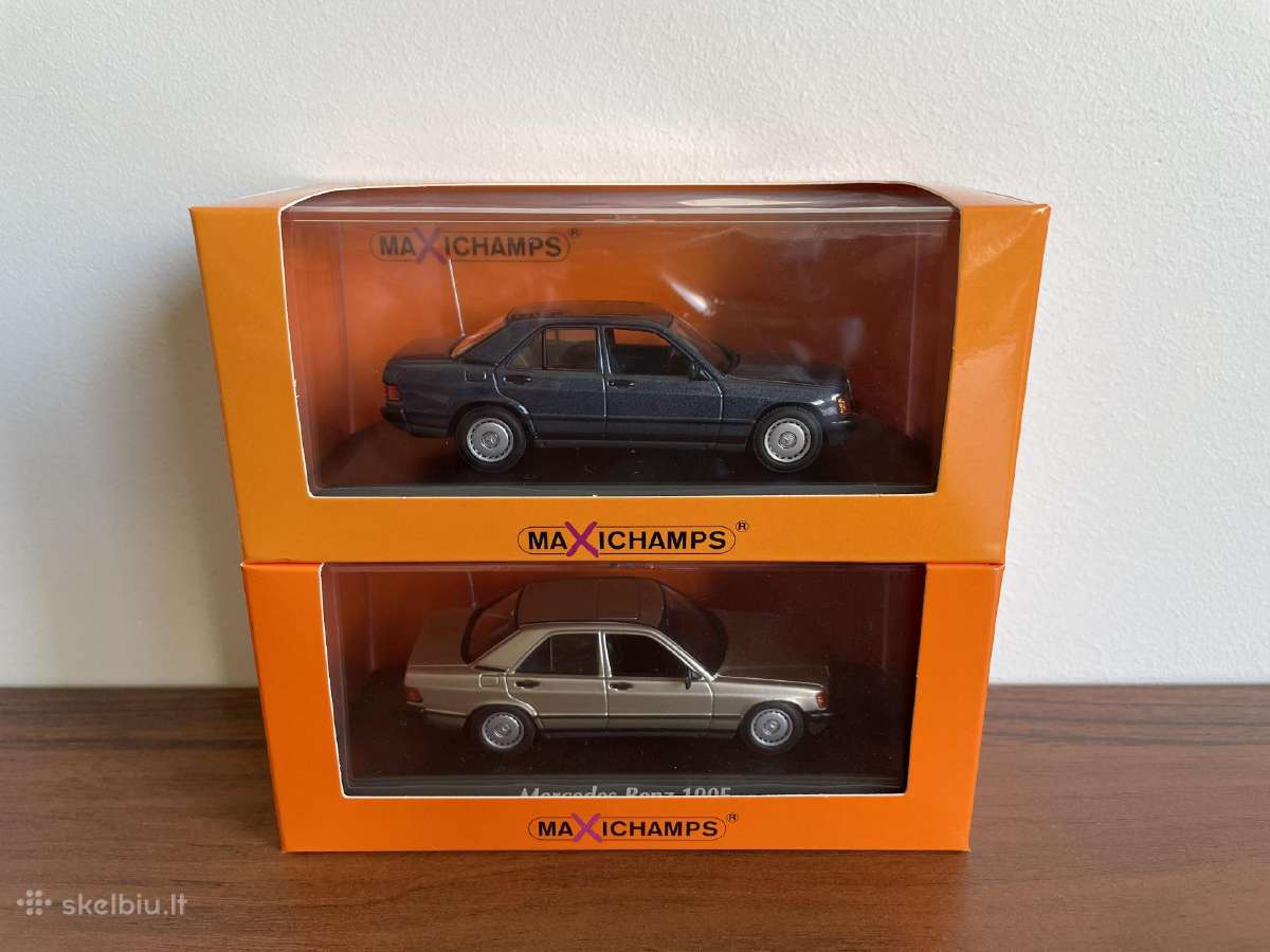 Parduodu Mercedes Benz 190e 1/43 modeliukus - nuotraukos Nr. 7