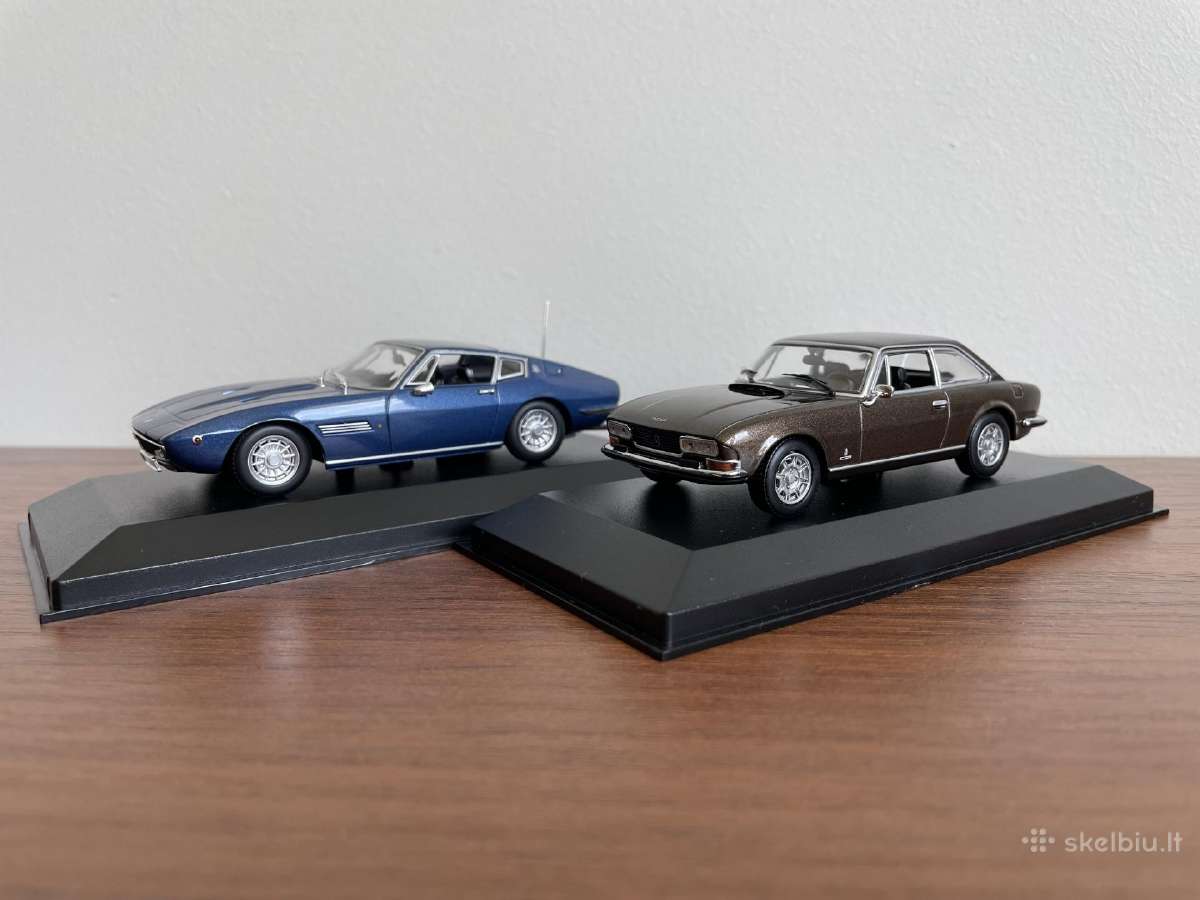Parduodu Maserati Ghibli ir Peugoet 504 modeliukus - nuotraukos Nr. 2