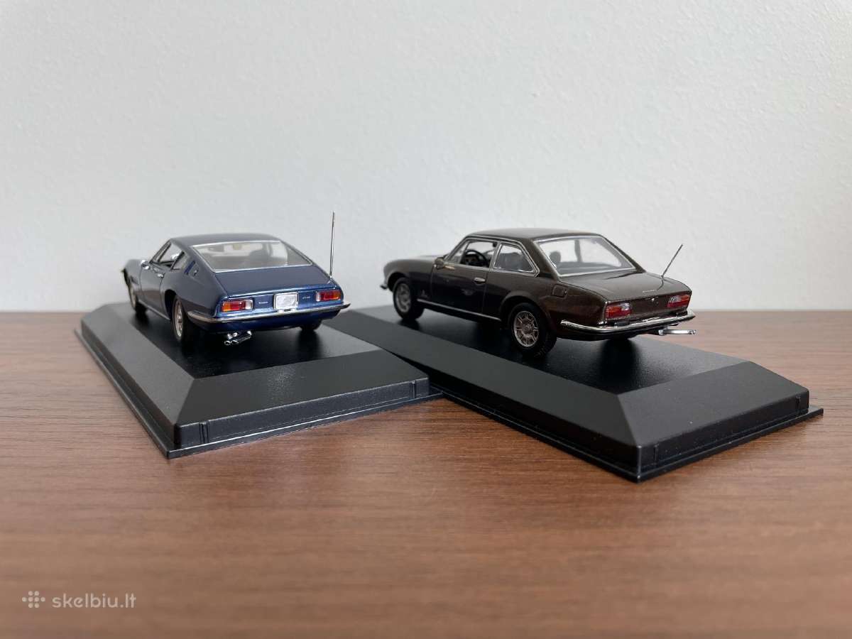 Parduodu Maserati Ghibli ir Peugoet 504 modeliukus - nuotraukos Nr. 4
