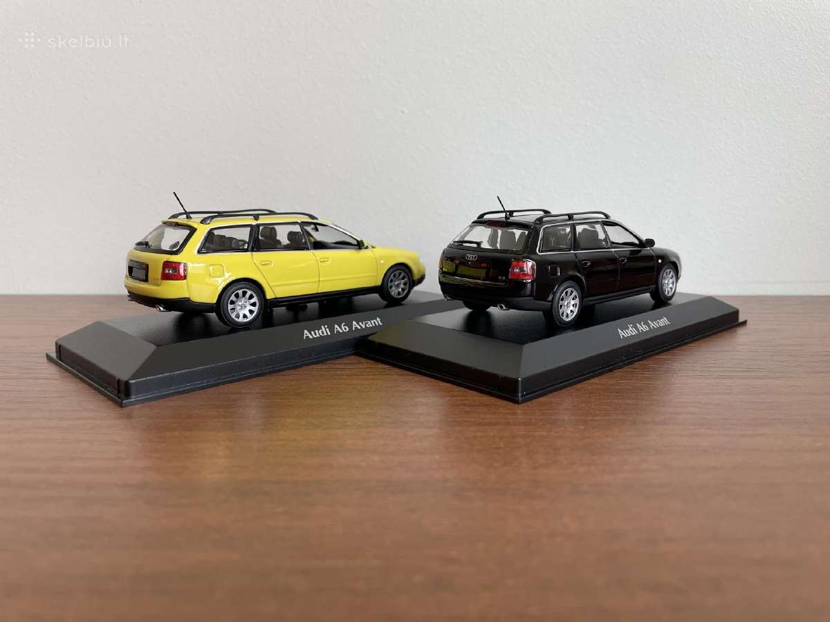 Parduodu Audi A6 Avant 1/43 modeliukus - nuotraukos Nr. 8