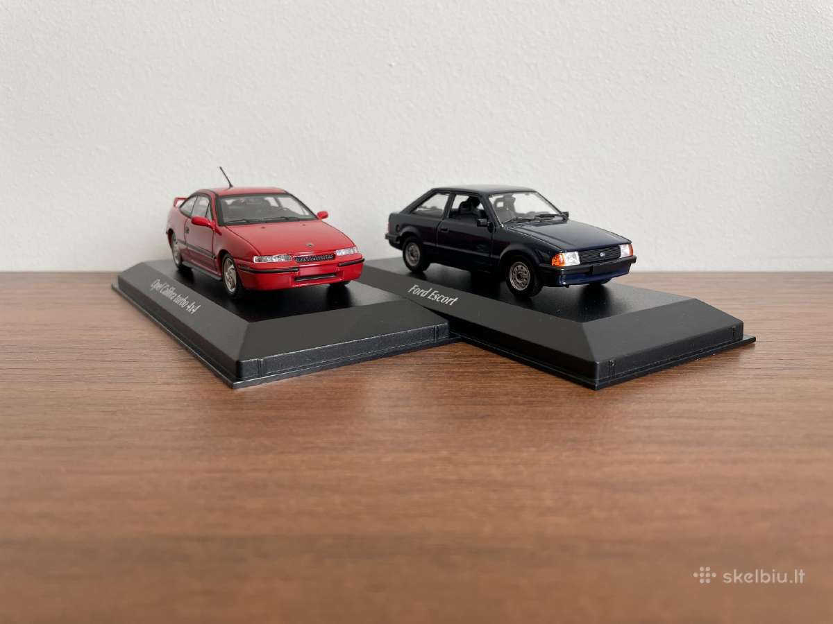 Parduodu Opel Calibra ir Ford Escort modeliukus - nuotraukos Nr. 2