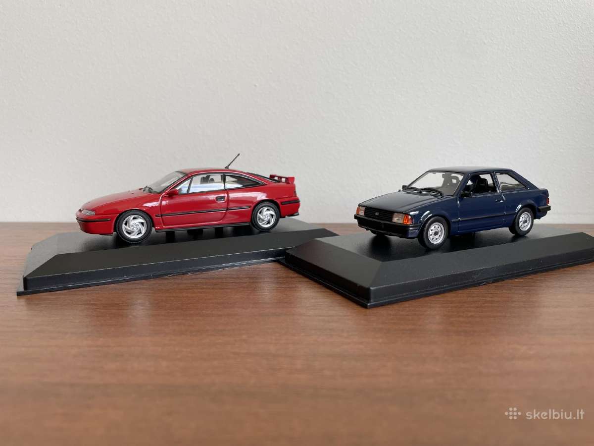 Parduodu Opel Calibra ir Ford Escort modeliukus - nuotraukos Nr. 5