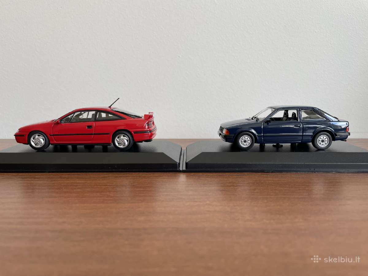 Parduodu Opel Calibra ir Ford Escort modeliukus - nuotraukos Nr. 6