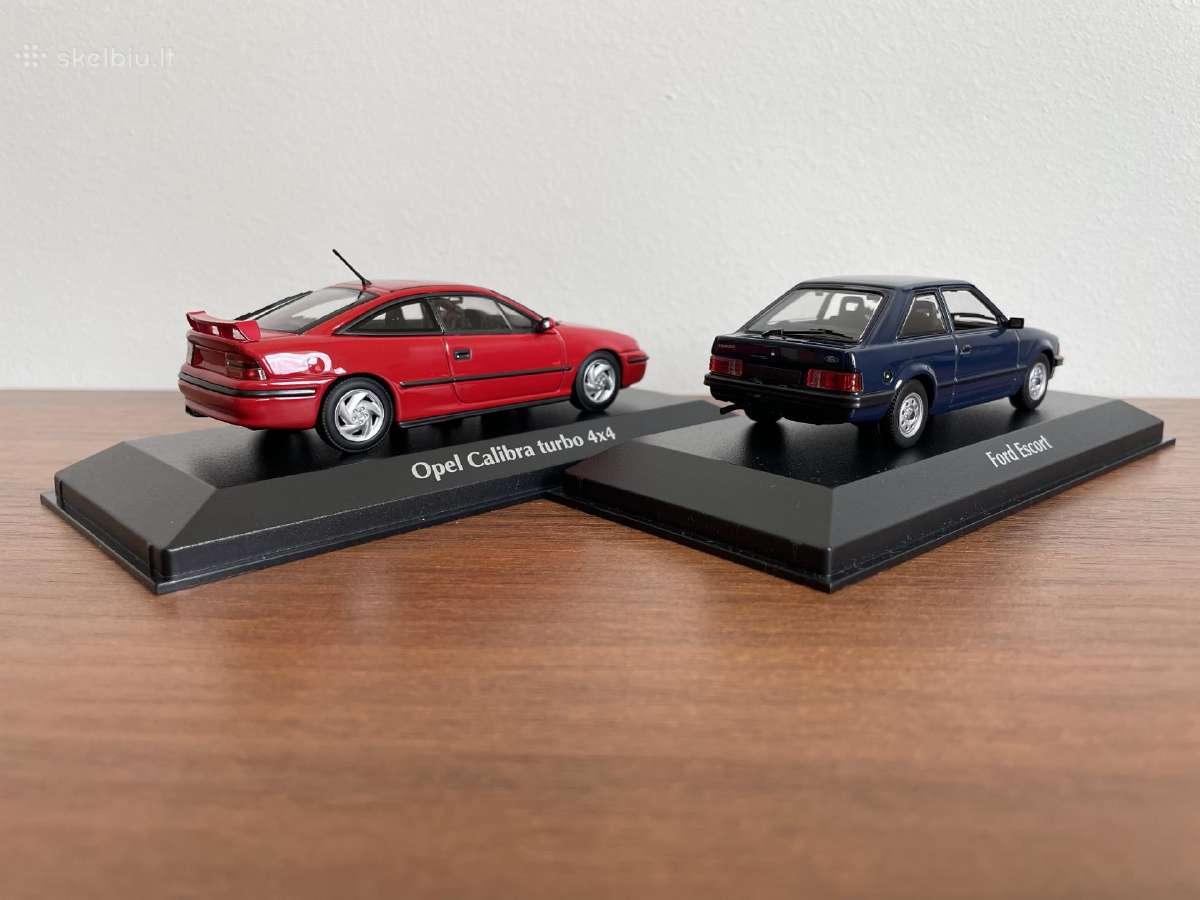Parduodu Opel Calibra ir Ford Escort modeliukus - nuotraukos Nr. 8