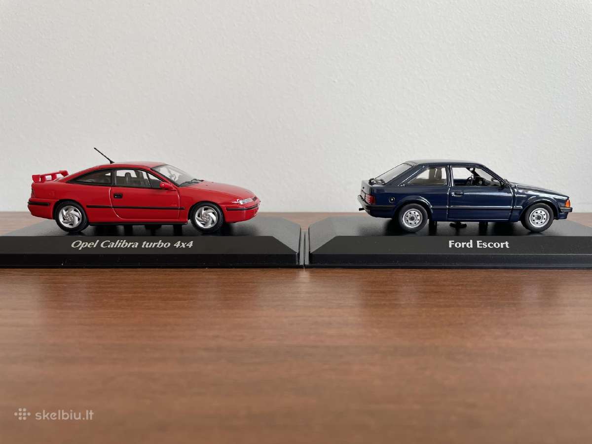 Parduodu Opel Calibra ir Ford Escort modeliukus - nuotraukos Nr. 9