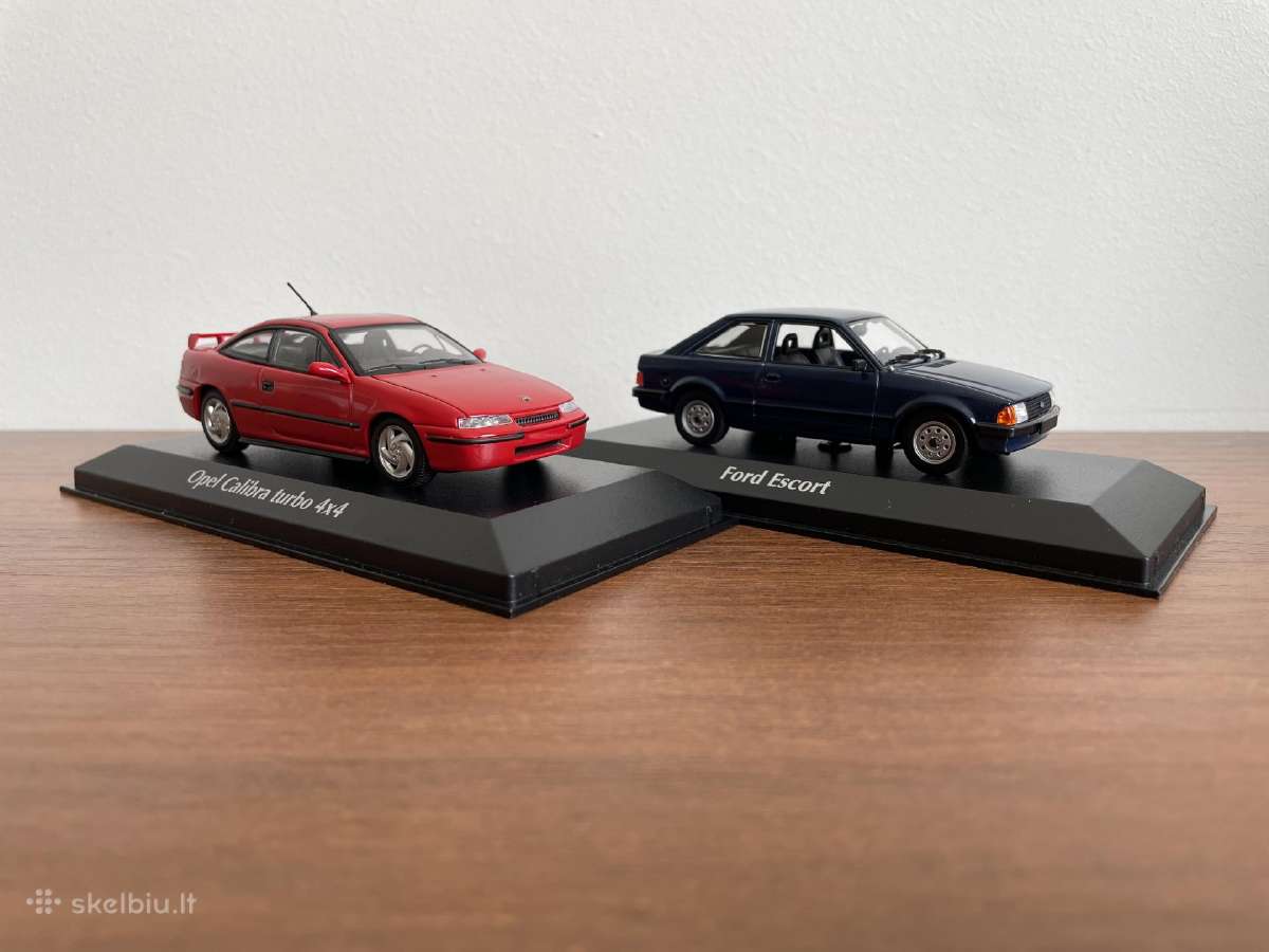 Parduodu Opel Calibra ir Ford Escort modeliukus - nuotraukos Nr. 10