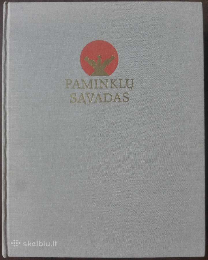1829. Paminklų Sąvadas