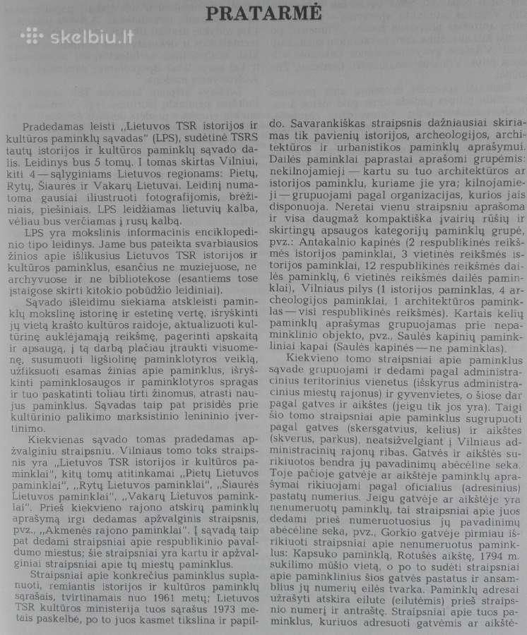 1829. Paminklų Sąvadas - nuotraukos Nr. 2