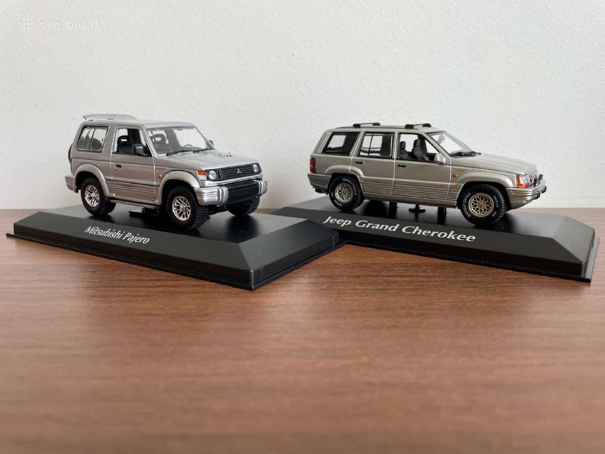 Parduodu Mitsubishi Pajero ir Jeep Cherokee 1/43 - nuotraukos Nr. 2