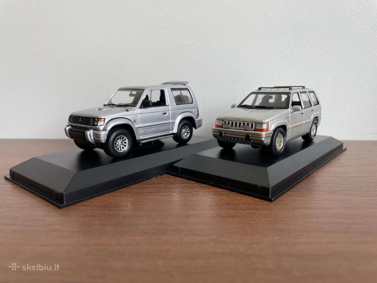 Parduodu Mitsubishi Pajero ir Jeep Cherokee 1/43 - nuotraukos Nr. 3