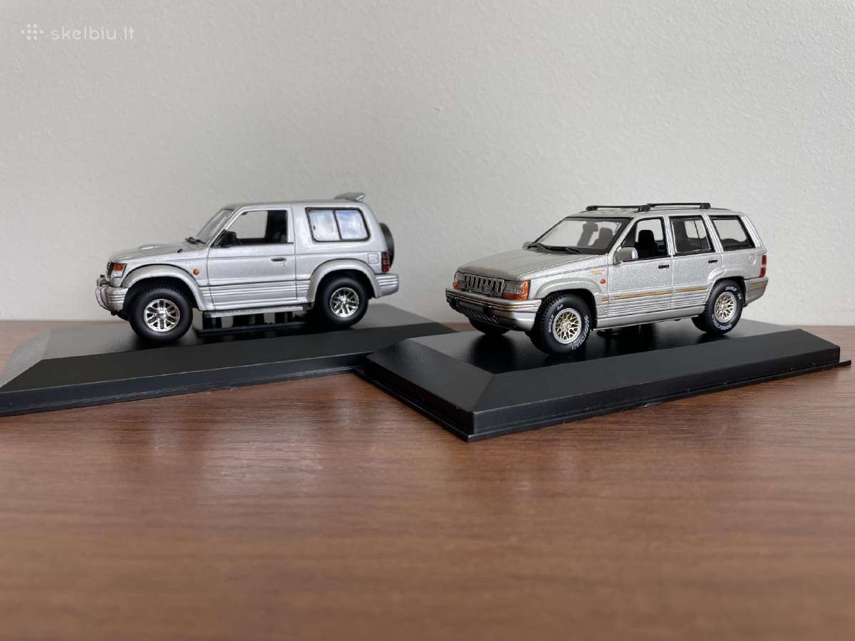 Parduodu Mitsubishi Pajero ir Jeep Cherokee 1/43 - nuotraukos Nr. 4